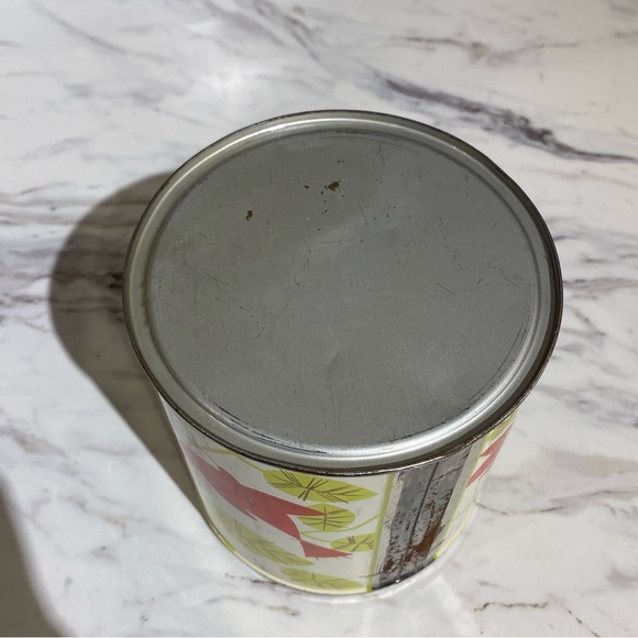 Vintage Procter & Gamble tin canister bird design kitschy retro MCM - Picture 11 of 11